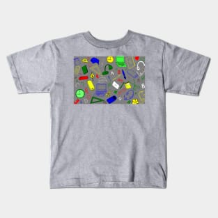 school supplies Kids T-Shirt